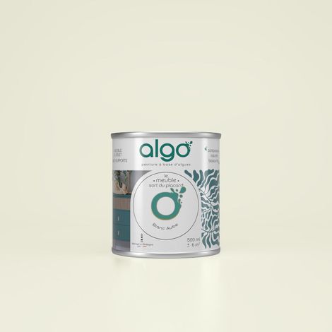Peinture pour Meuble - Blanc Aube - 0.5L / Mat