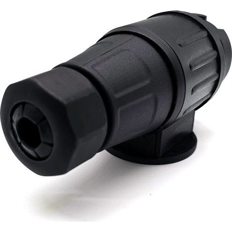 Lntyq Prise de Remorque électrique à 13 Broches, Adaptateur de Connecteur de Câblage en Plastique Noir, Alimentation 12V pour Lumières de Caravane (1/5)