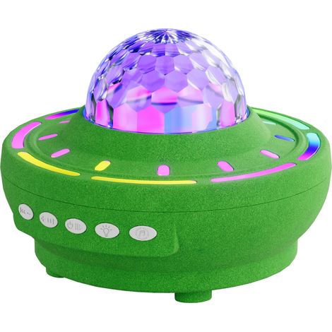 Projecteur Galaxy Light, 4 modes d'éclairage avec haut-parleur Bluetooth et télécommande (vert) (1/4)
