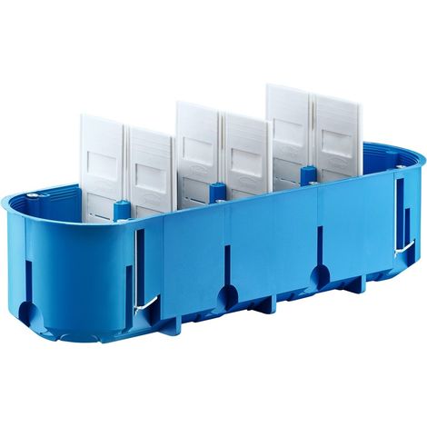 Scatola da incasso, profonda, blu, multibox P4X60D (1/4)