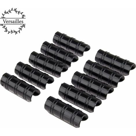Bridas para invernaderos, 20 bridas de 20 mm para fijar lonas, películas y plantas en invernaderos de jardín. (1/5)