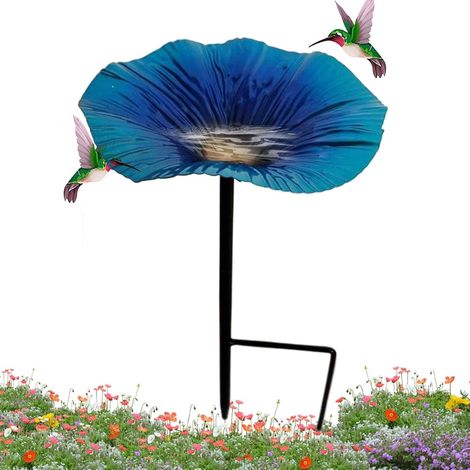 Vogeltränkenhalter dekorative Futterstation in Blumenform