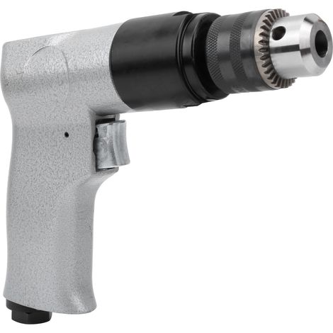 Perceuse pneumatique argentée à angle droit 3/8 po, outil de perçage pneumatique super puissant OW-Z02 G1/4 po (1/5)
