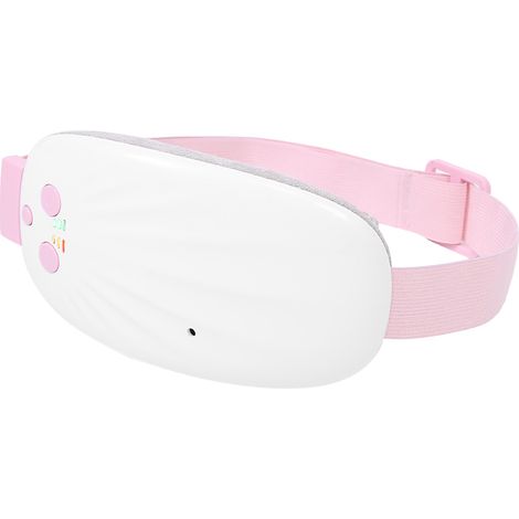 Ceinture chauffante vibrante pour soulager les douleurs menstruelles, bande chauffante ajustable, rechargeable (1/5)