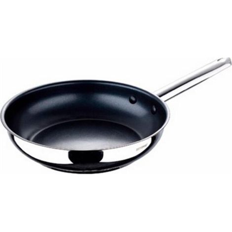 Pfanne bergner Edelstahl 24 cm Silber
