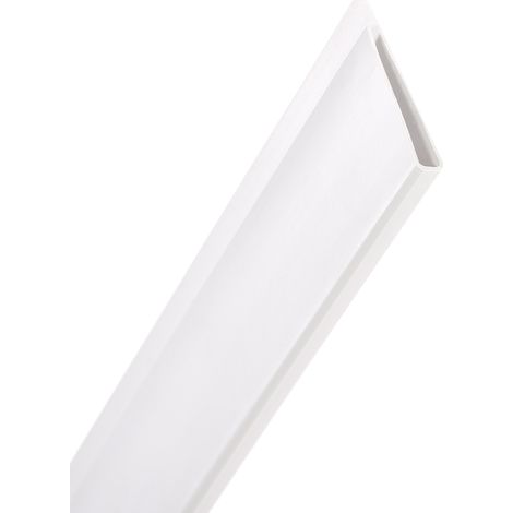 Perfil remate u cañizo pvc 150 cm blanco nortene (1/5)