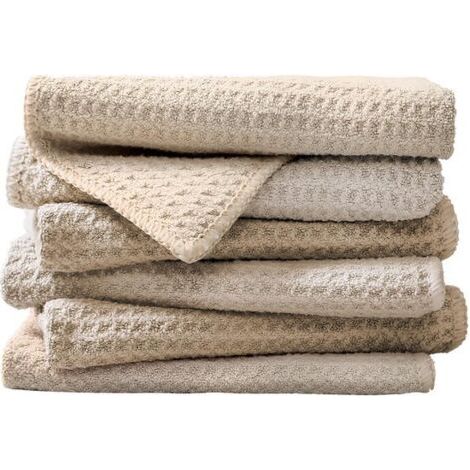 royaluxe-Chiffons en microfibre multi-usages – lot de 6, 30 x 30 cm, couleur kaki (1/5)