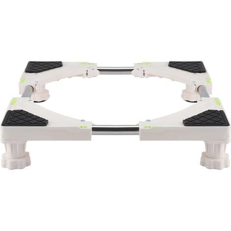Support de base robuste et réglable pour machine à laver et réfrigérateur (1,2 m) (1/5)