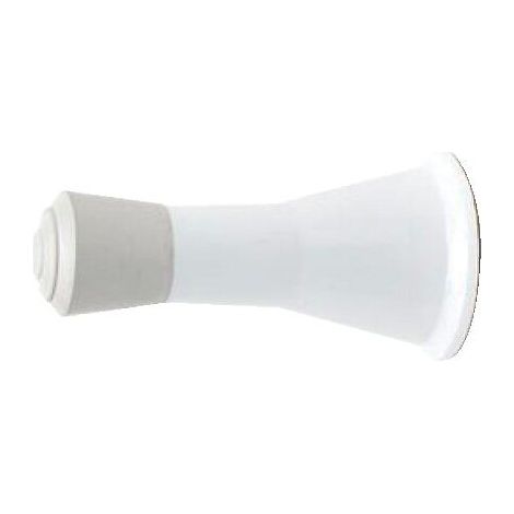 Butoir de plinthe plastique adhésif type Eiffelor diamètre 36 x longueur 72 mm blanc B 5 - CIVIC