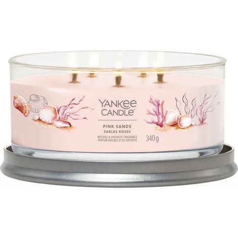 Pink Sands - Vela Yankee Candle Signature - Vela de vaso de 5 mechas - Novedad de 2023 (1/3)