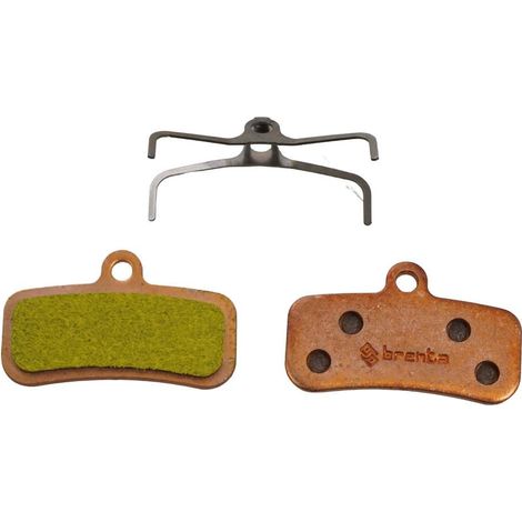 Pastillas de freno para bicicleta BRENTA 2026/01, sinterizadas metálicas, compatibles con Shimano XTR BR-M9120, XT BR-M8020, Saint BR-M820, Saint BR-M810, Zee BR-M640, BR-MT520, Tektro HD-M750 - Reemp