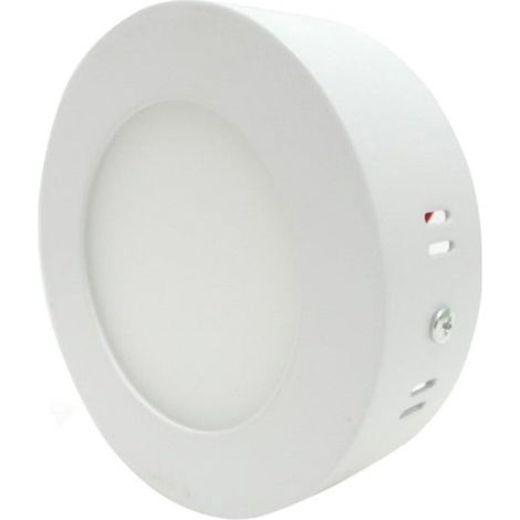 Plafonnier LED 6W Rond - Blanc Chaud - SILUMEN (1/4)