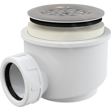Alcadrain A46-60 Ensemble de vidange pour receveurs de douche avec grille en acier inoxydable Ø 60 (1/2)