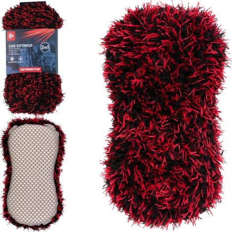 Éponge microfibre double face Dirt Devil réutilisable ergonomique (1/3)