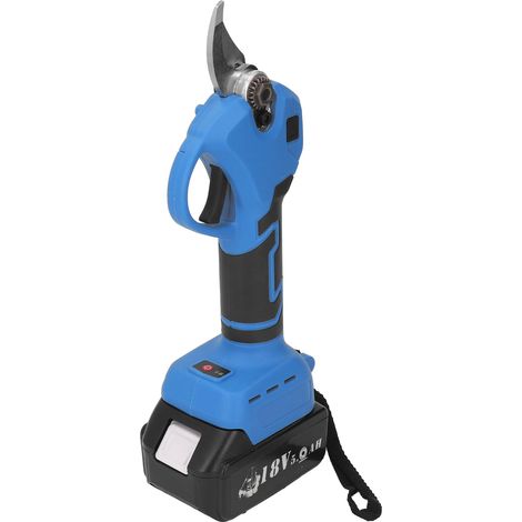 Sécateur électrique sans fil, silencieux, avec poignée ergonomique, en acier à haute teneur en carbone, pour BL1815 BL1820, 18 V (1/5)