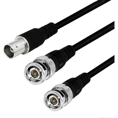 Câble d'extension adaptateur BNC mâle vers femelle, câble adaptateur coaxial femelle vers femelle (1/5)