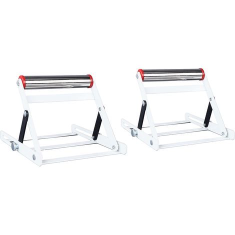 Cadre de Support de Machine de découpe réglable, pliable, hauteur de 55 à 135mm, Support en métal, 2 pièces (1/5)