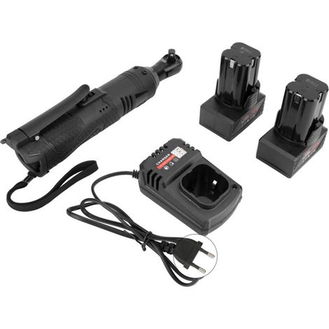 Rechargeable 90° Right-Angle Electric Ratchet, 28V, ratchet tool, 3/8-inch socket, 110-240V (1/5)