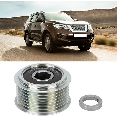 Poulie d'embrayage d'alternateur de rechange pour voiture 23151-MA00A, compatible avec les véhicules utilitaires légers (1/5)