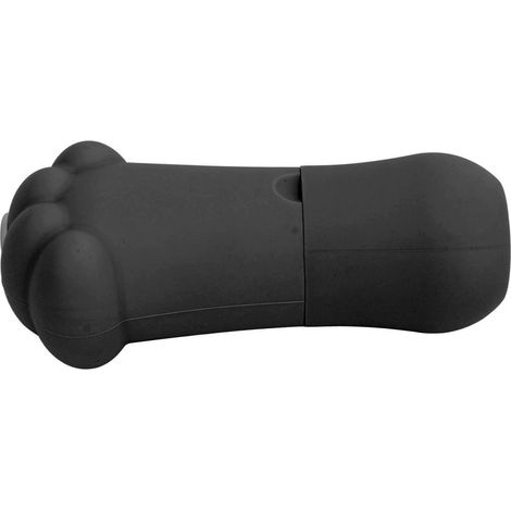 Support de glace pour le visage, masseur en silicone avec compresse de glace, outil de réduction des gonflements du visage, forme de griffe de chat, noir (1/5)