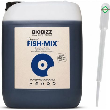 BioBizz Fish Mix 10 Liter Organischer Wachstumsdünger Bio Dünger Fischdünger (1/5)