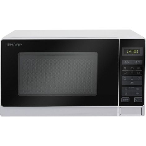 Sharp Home Appliances R-242WW micro-onde Blanc Comptoir 20 L 800 W (1/4)