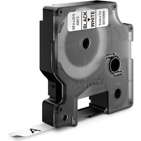 DYMO D1 40913 Couleur de ruban: blanc Couleur de police:noir 9 mm 7 m