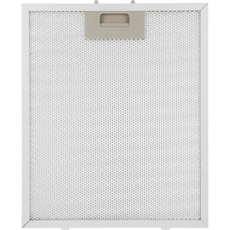 Filtre à huile métallique de rechange pour hotte aspirante de cuisine maille de graisse rectangulaire 32 x 30 cm (1/5)