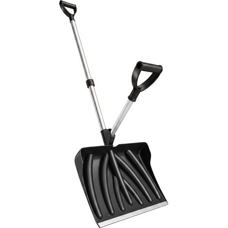 Outsunny Heavy-Duty Snow Shovel with Assist Handle and 45cm Wide Blade (1/5)