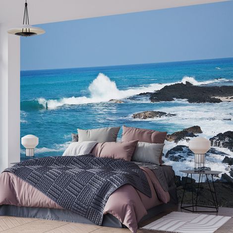 Papier peint panoramique - La mer - 130 cm x 86 cm (1/4)