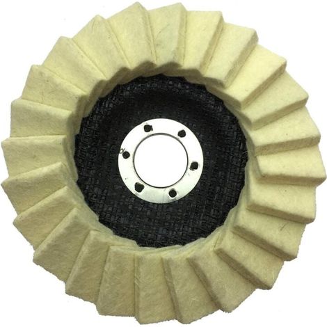 Disque de polissage brillant 125 x 22,2 mm (1/2)