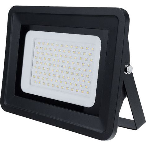 Projecteur LED 150W 100° IP65 NOIR - Blanc Neutre - SILUMEN