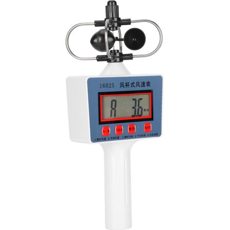 Anémomètre portable pour mesurer la vitesse du vent, outil éducatif de météorologie (1/5)