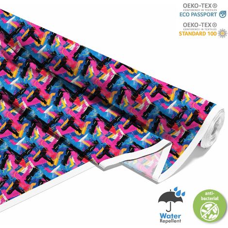 Dekorativer Outdoor-Stoff Oxford - Geometrisches Motiv I DX3612 (1/5)