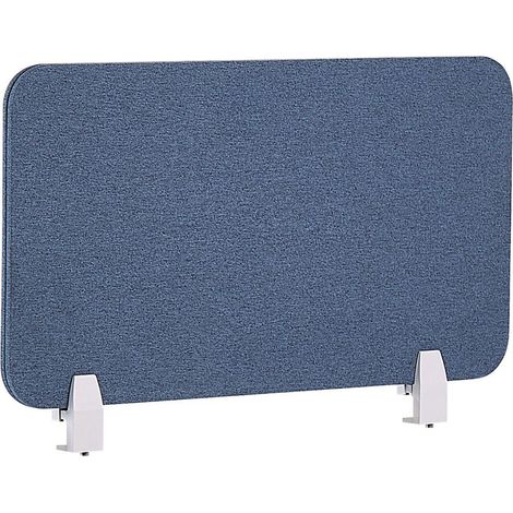 Desk Screen 72 x 40 cm Blue WALLY (1/5)