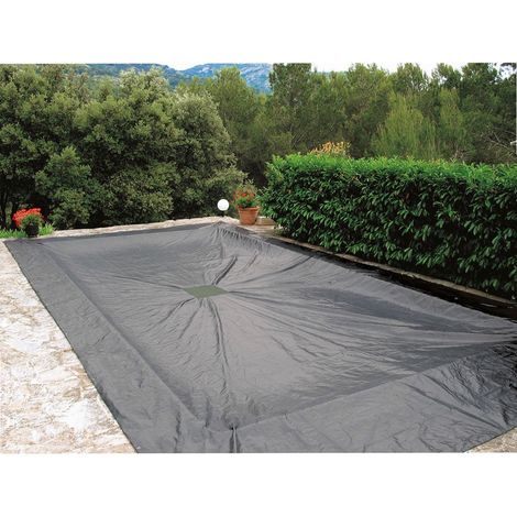 Telo protettivo 140g/m2 per piscina rettangolare4 x 7 m
