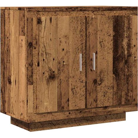 Maison Exclusive - Credenza Legno Antico 80x40x75 cm in Legno Multistrato