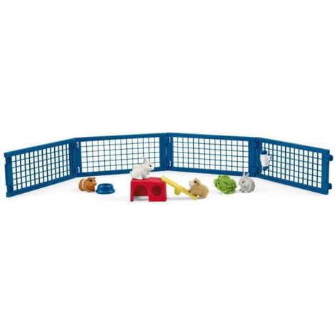 Maison pour lapins et cochons d'Inde - - Farm World - A partir de 3 ans - Multicolore (1/2)