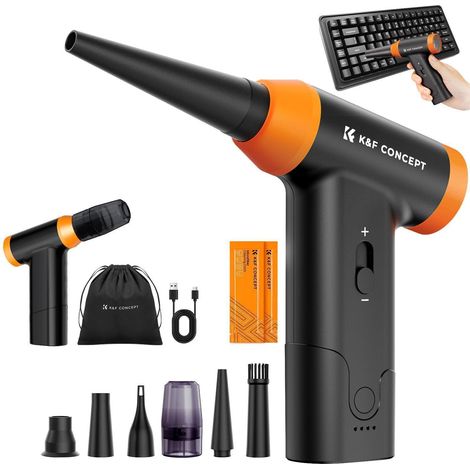 Elektrischer Staubgebläse & Staubsauger 150000 U/min, 5000mAh Akku, stufenlos einstellbar (1/5)