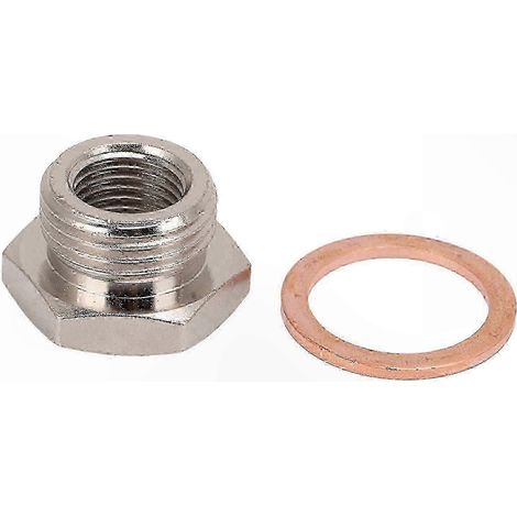 Gewindeadapter M18x1,5 auf M12x1,25 für Sauerstoffsondenanschluss (1/4)