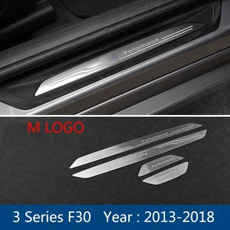 (Série 3 2013-2018) Accessoires : Pédale d'accueil de porte,seuil de porte,baguettes de finition pour BMW Série 1,3,4,5,3GT,X1,X3,X4,X5,X6,F20,F30,F10,F25,F16,F15 (1/3)