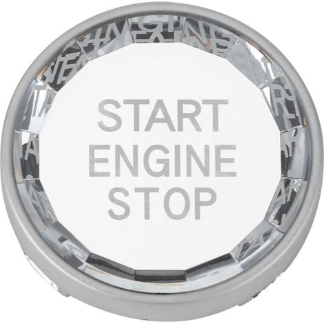 Bouton Cristal Start Stop Moteur Voiture Remplacement Direct Pour Série 1/3/4/5/6/7/8 (1/5)