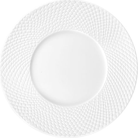 Fade Avena Piatto Frutta D 20 Cm Ceramica Bianco (1/3)