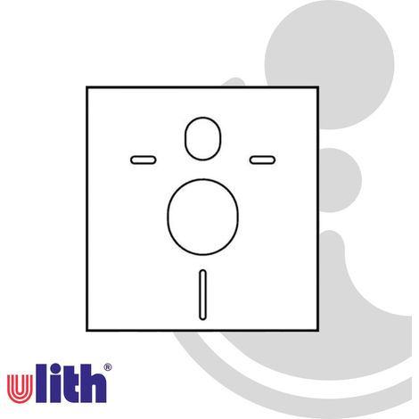 Ulith Schallschutz-Set für Wand-WC und Bidet - (Marktmodell) (1/2)