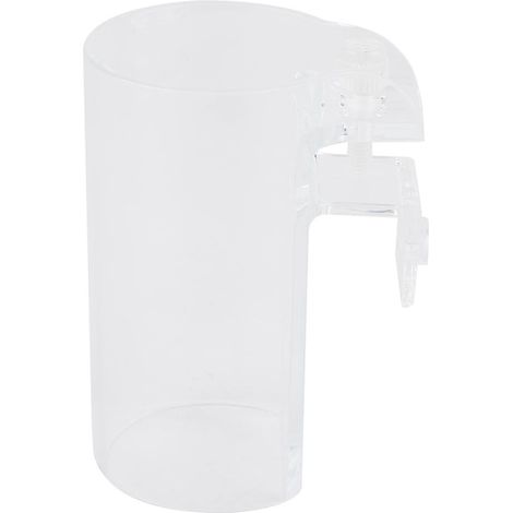 Schwimmender Futterring aus transparentem Acryl für Aquarien, Zubehör für die Fischfütterung, Futterverteilungsring, Futterstation für Aquarien (1/5)