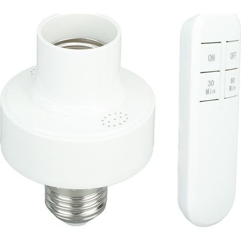 Douille d'ampoule télécommandée sans fil avec culot E27 110V (1/5)