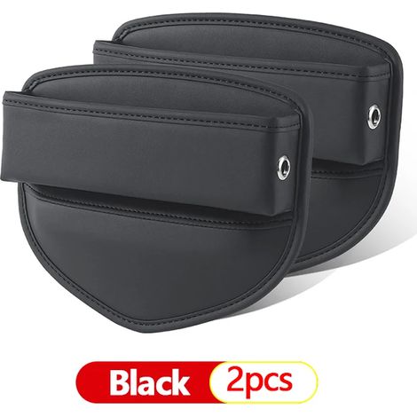 (Lot de 2 noirs) Accessoires de rangement pour l'espace entre les sièges arrière des BMW Série 7 E38 E65 E66 E67 F01 F02 F03 F04 G11 G12 730Li 740Li 750Li 760Li 740d (1/5)