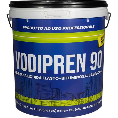 GUAINA BITUMINOSA LIQUIDA 'VODIPREN 90' kg. 1 - nera