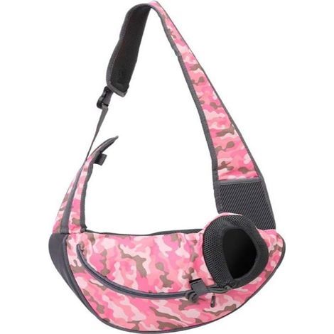 Sac à bandoulière pour animaux de compagnie sac à bandoulière respirant pour l'extérieur sac à dos pour animaux de compagnie (1/4)