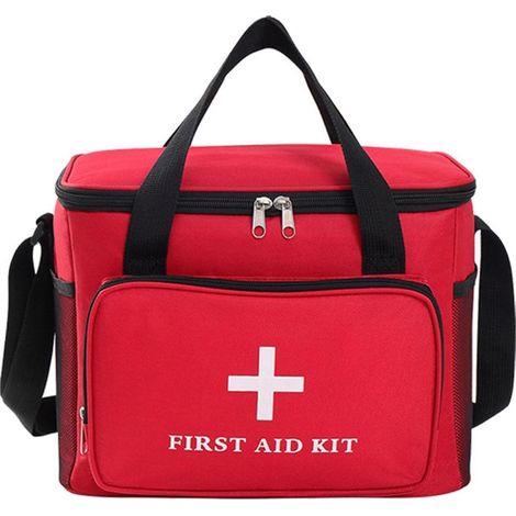 Erste Hilfe Tasche 14L mit Schultergurt, wasserdicht, rot